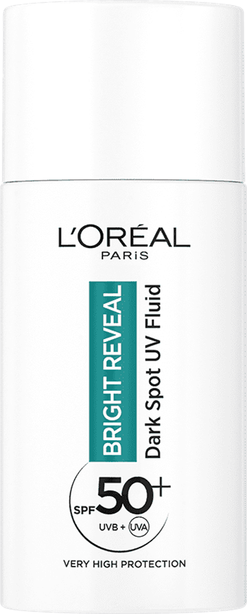 Bright Reveal Dark Spot UV Fluid SPF 50+, L’Oréal Paris