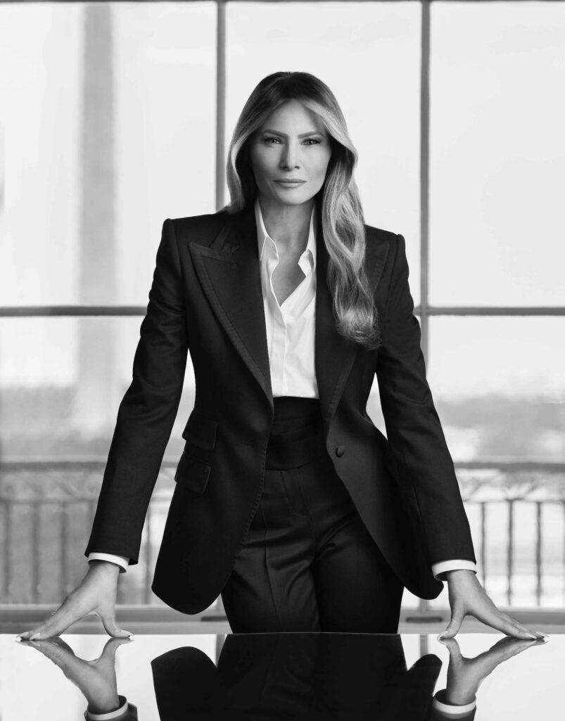 Το ανοιχτό κουμπί της Melania Trump