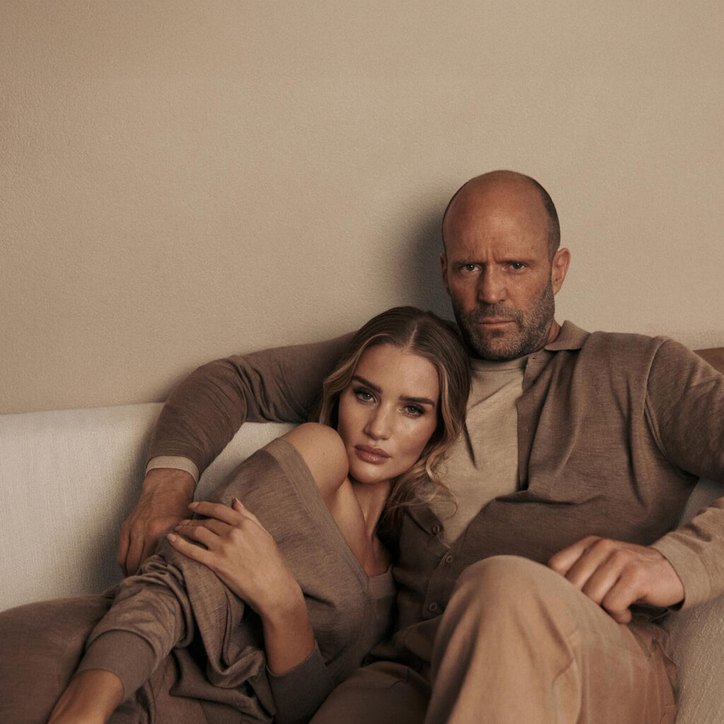 Η Rosie Huntington-Whiteley και ο Jason Statham πρωταγωνιστούν στην ανοιξιάτικη καμπάνια Falconeri