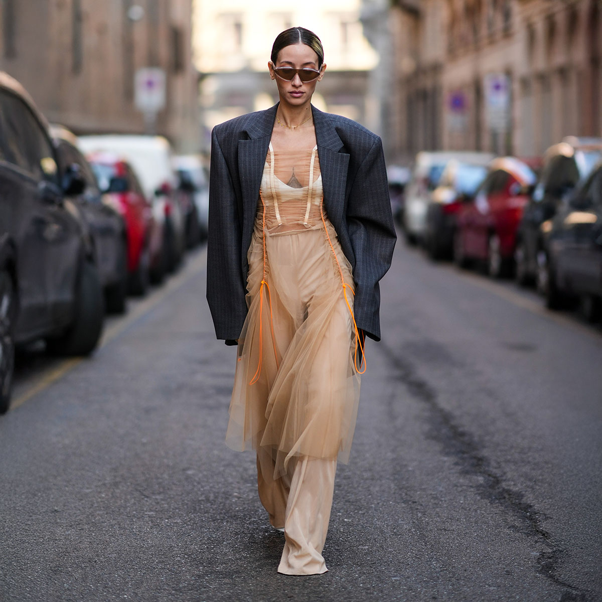 Street Style - Day 3 - Milan Fashion Week Fall/Winter 2022/2023