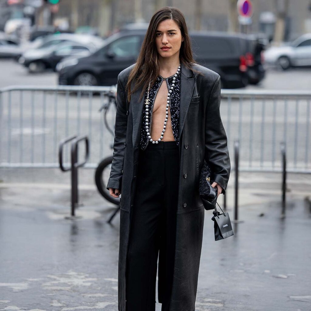 Street Style - Paris Fashion Week - Womenswear Fall/Winter 2025/2026 - Day Nine