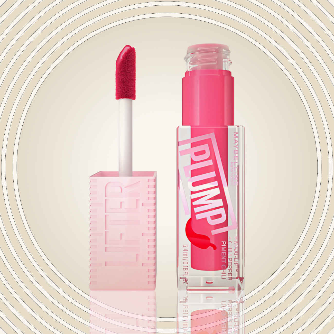 lip plumper maybelline pink sting