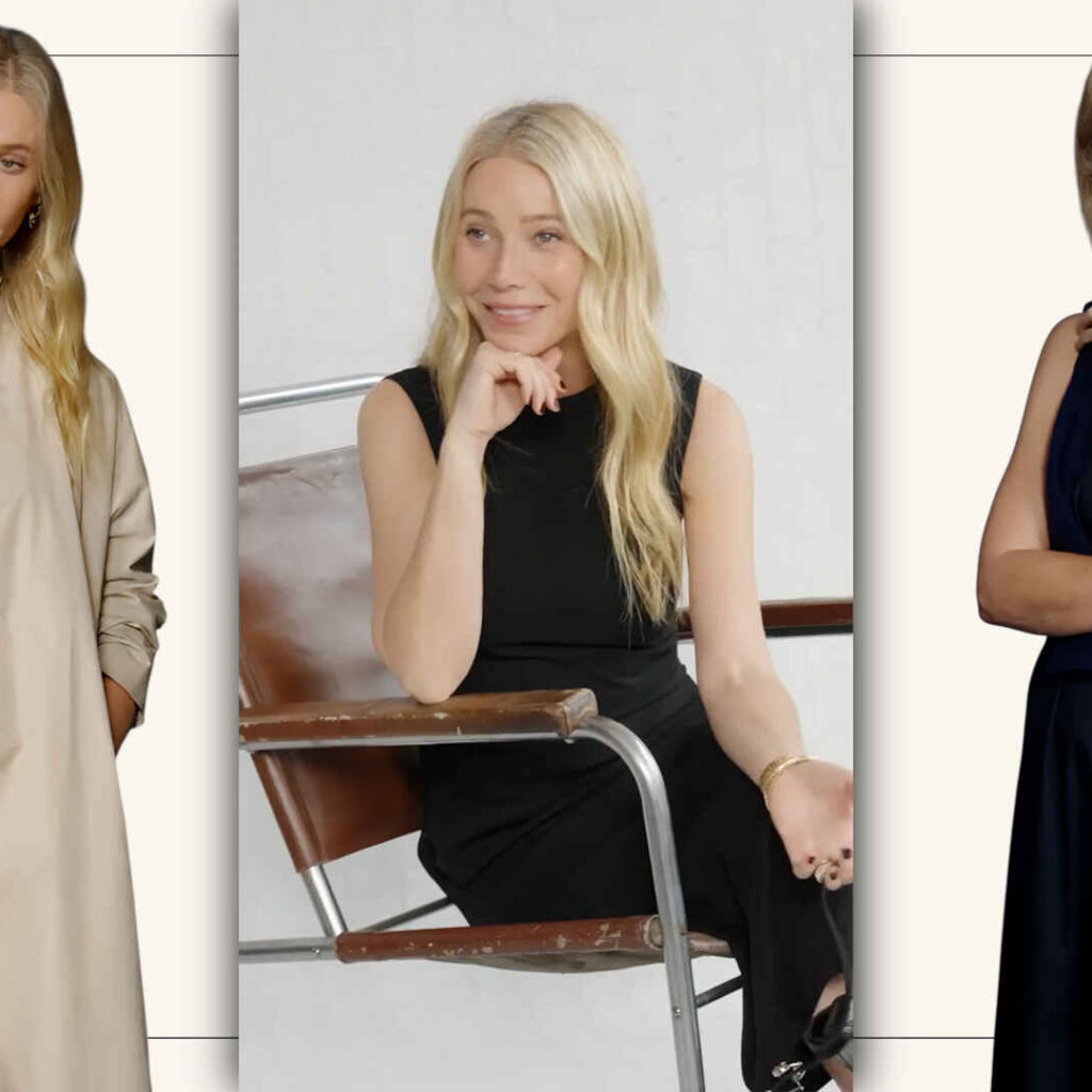H Gwyneth Paltrow ενσαρκώνει τη διαχρονική κομψότητα της Goop