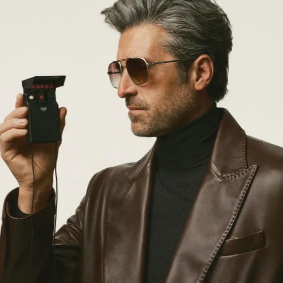 Ο Patrick Dempsey βάζει τα γυαλιά της Tag Heuer