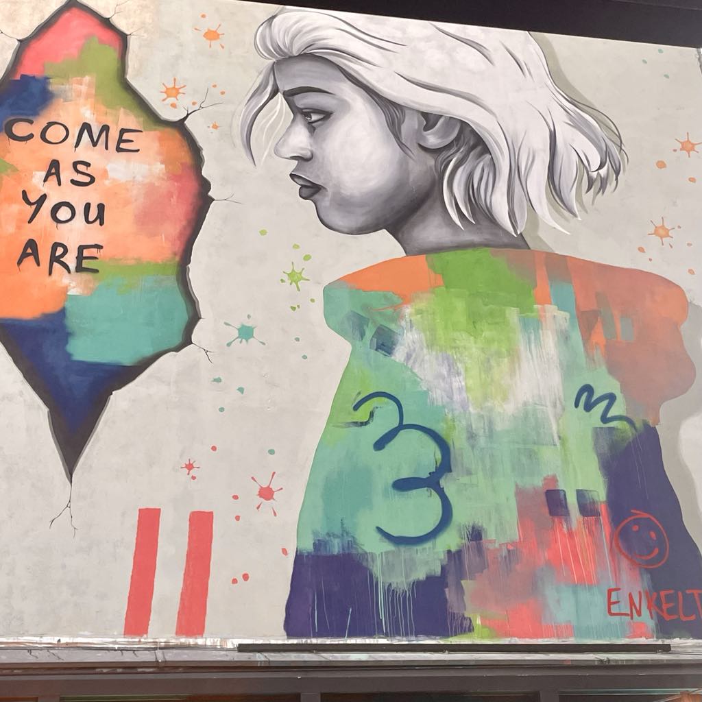 kiko milano haircare mural