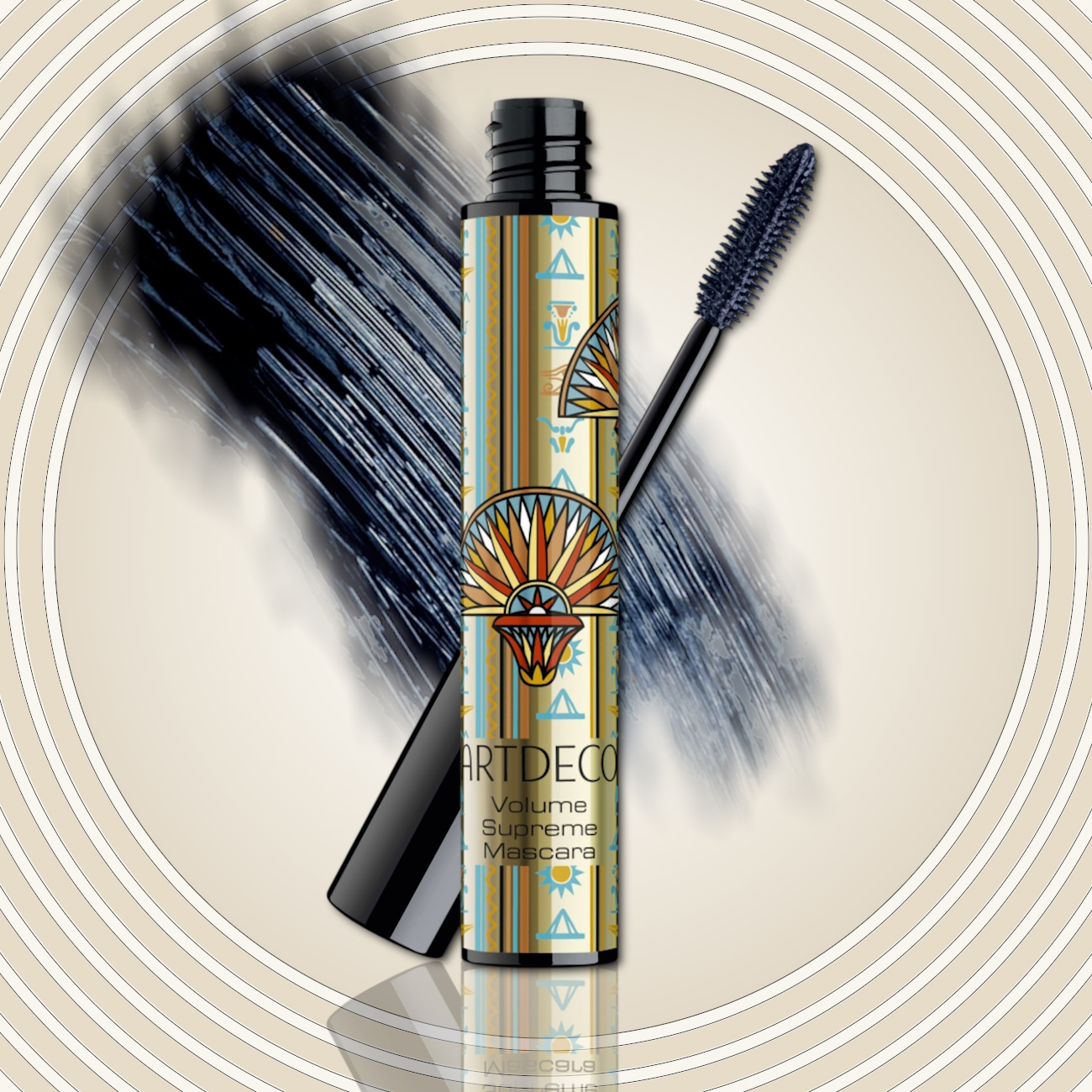 xroma maskara art deco volume supreme blue