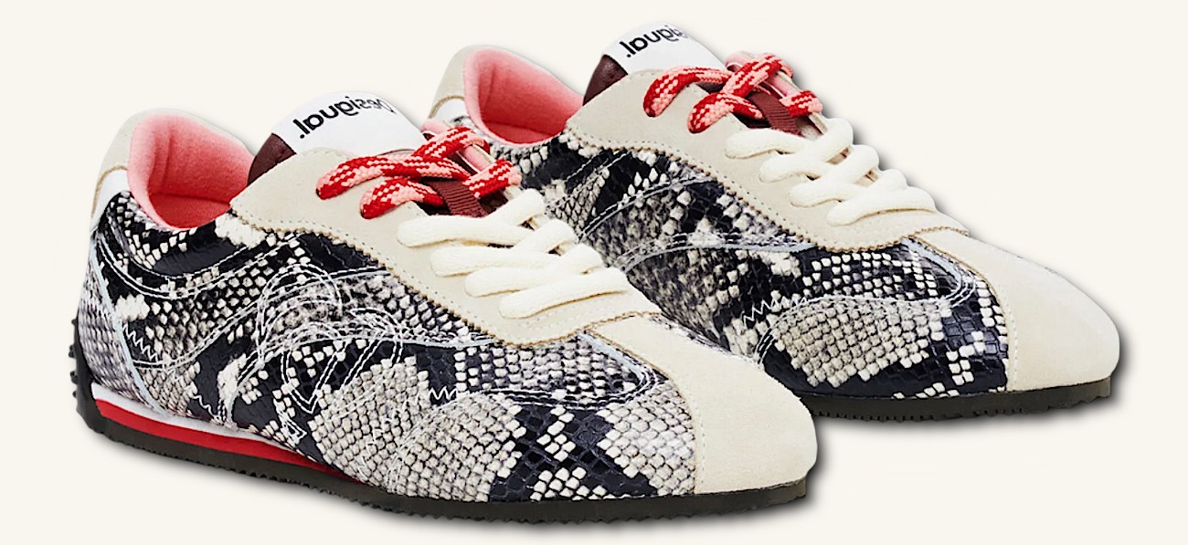 snakeskin παπούτσια