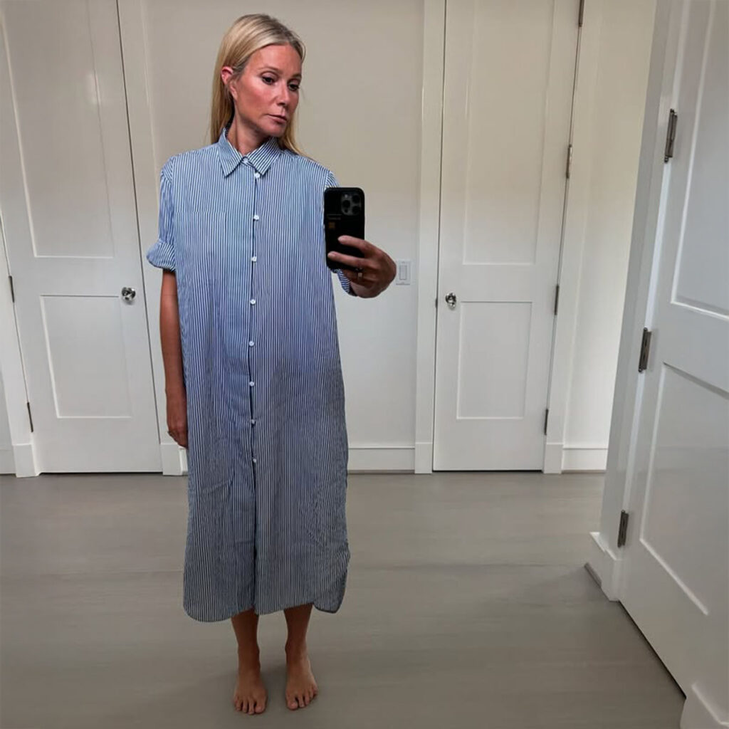 Αποκτήστε το shirt dress της Gwyneth Paltrow από 39 ευρώ