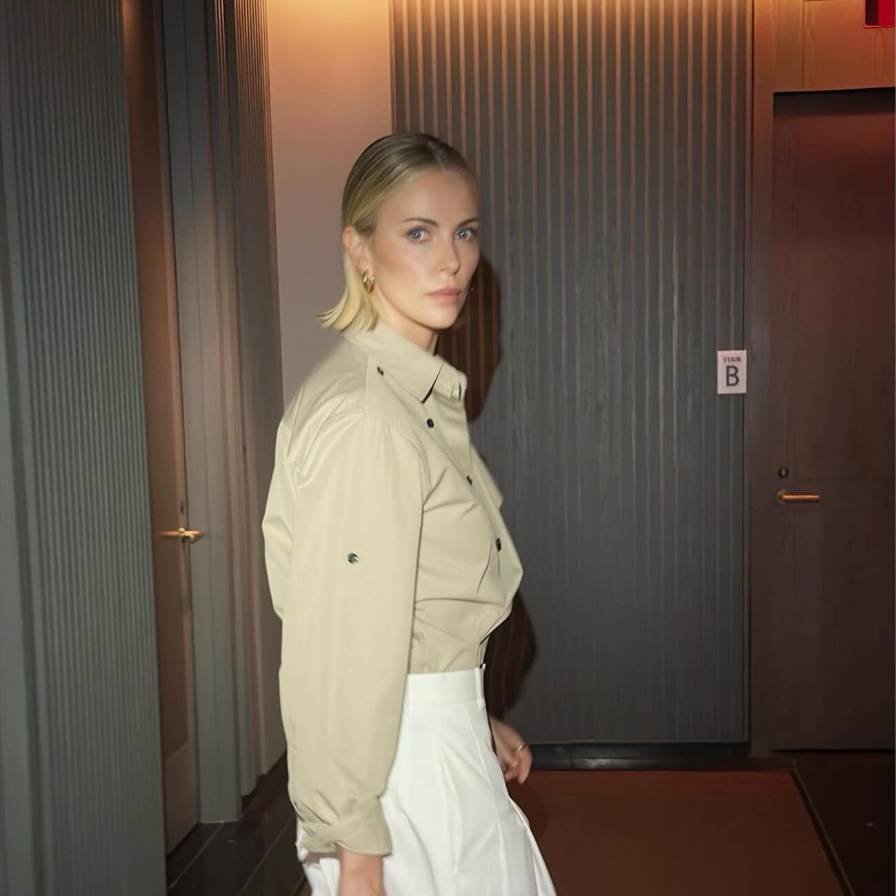 half moon manicure charlize theron 4