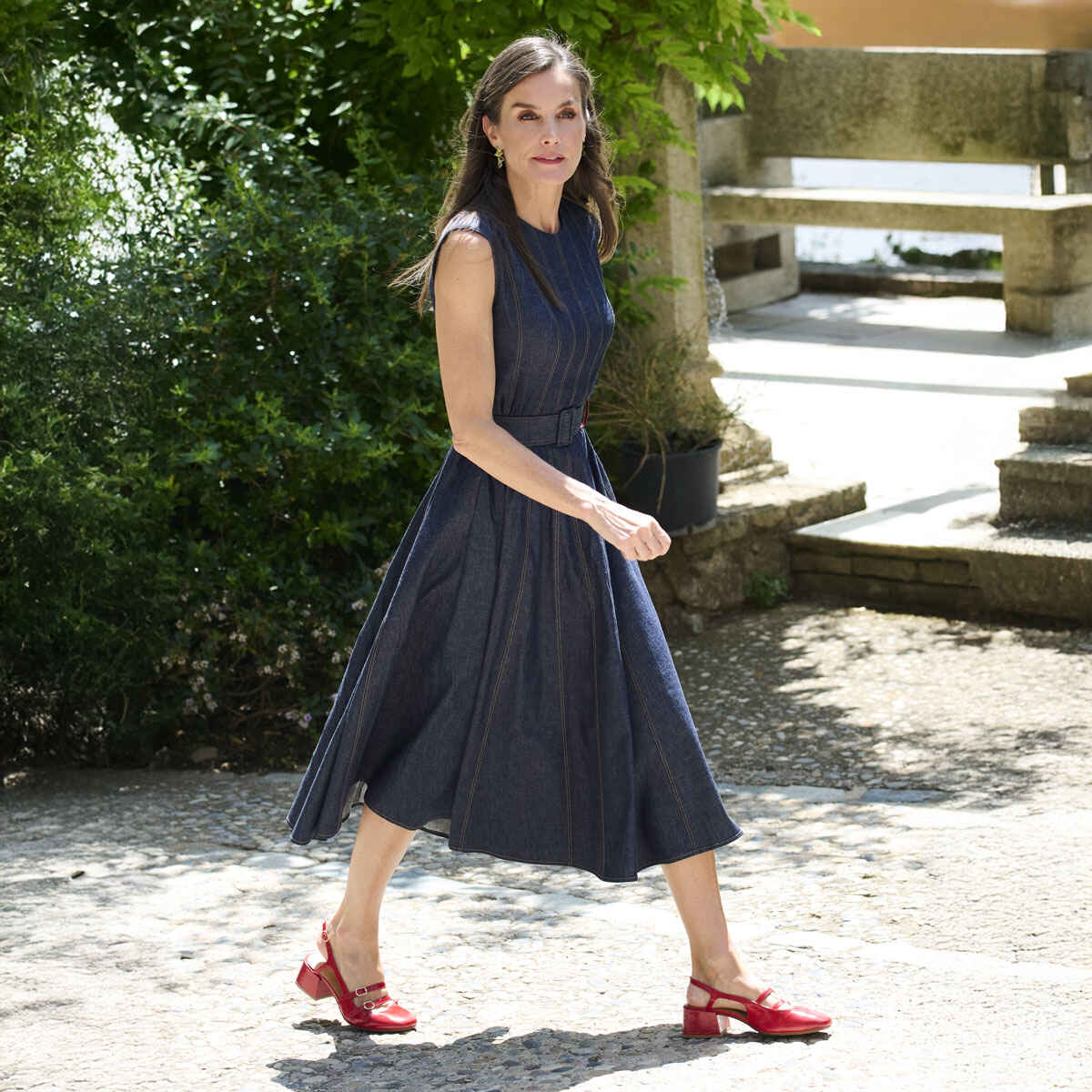 Spanish Royals Visit Montserrat And Badía