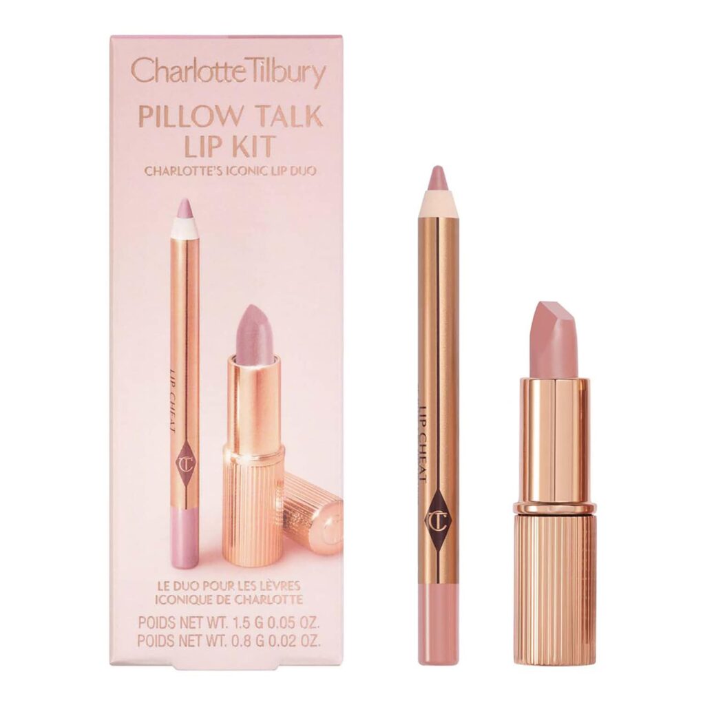 nude kragion pillow talk lip kit