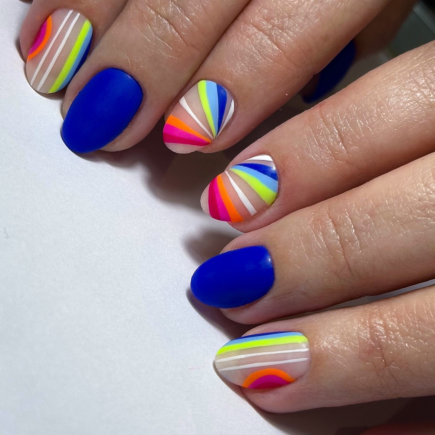 rainbow nails paiwa loves
