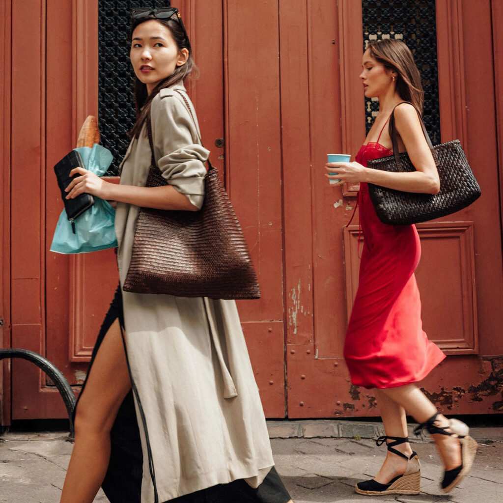 Woven bags: Στο στιλ της Bottega Veneta από €25