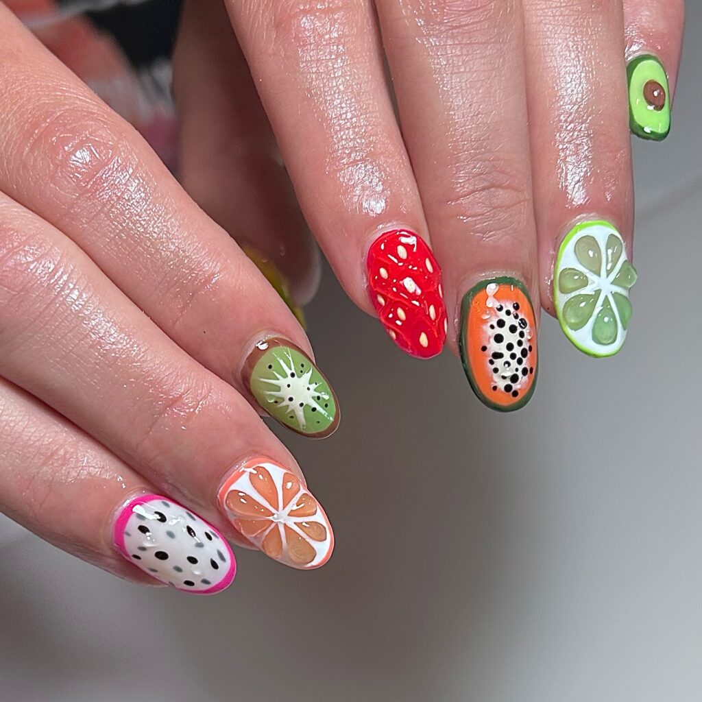 fruit nails 2