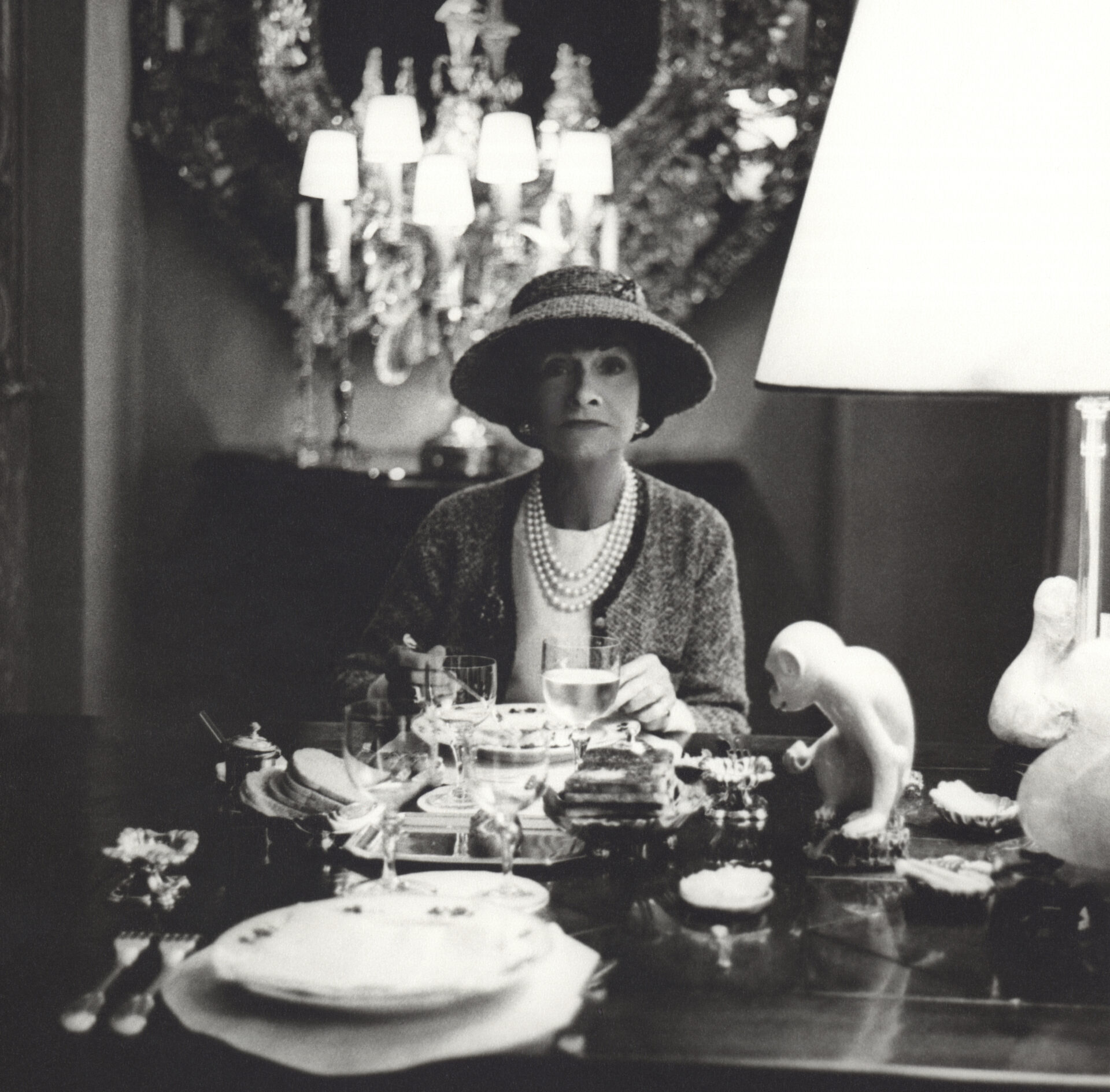 Fashion Designer Coco Chanel, 1963