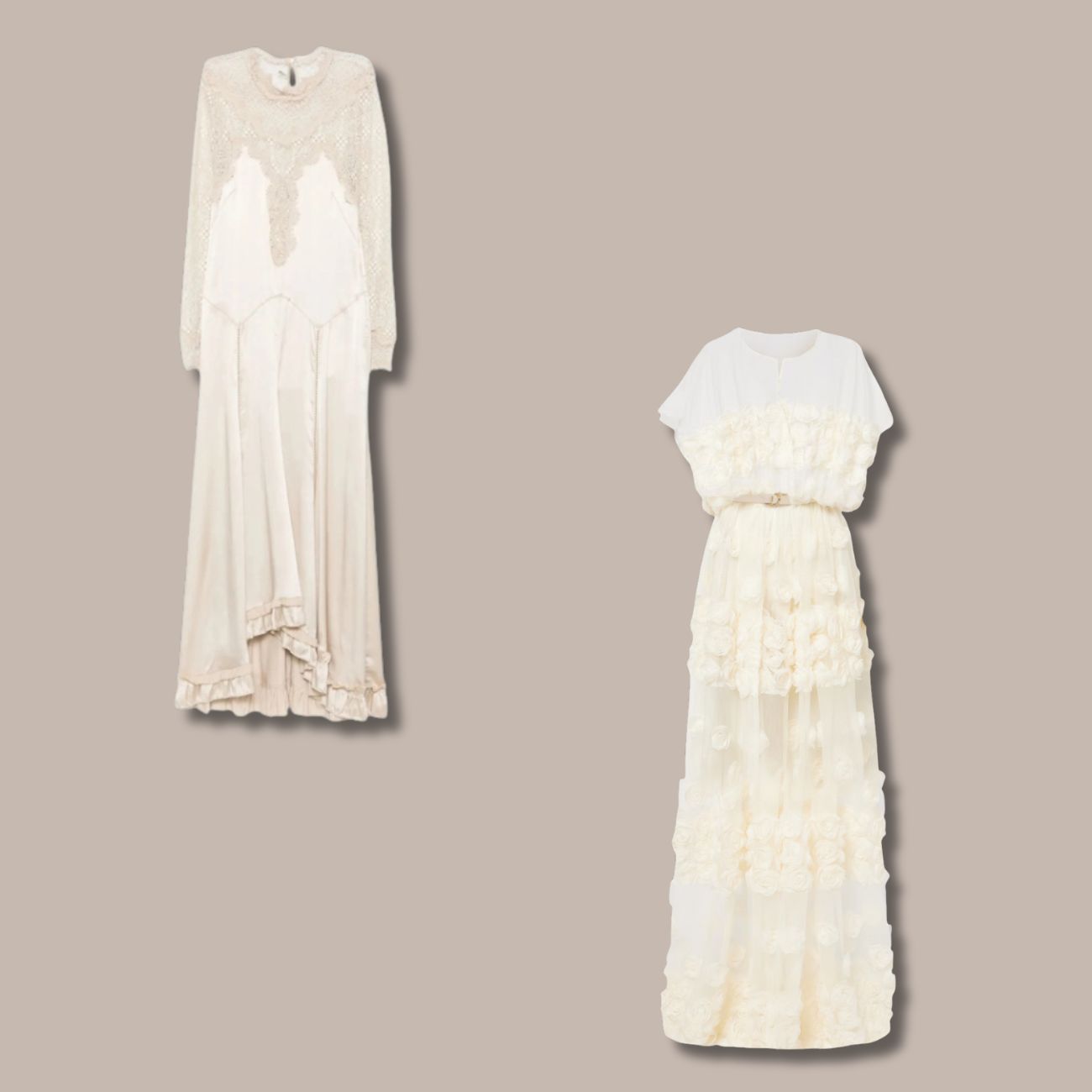 boho νυφικα