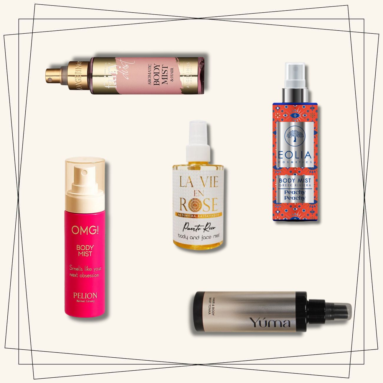body mist products