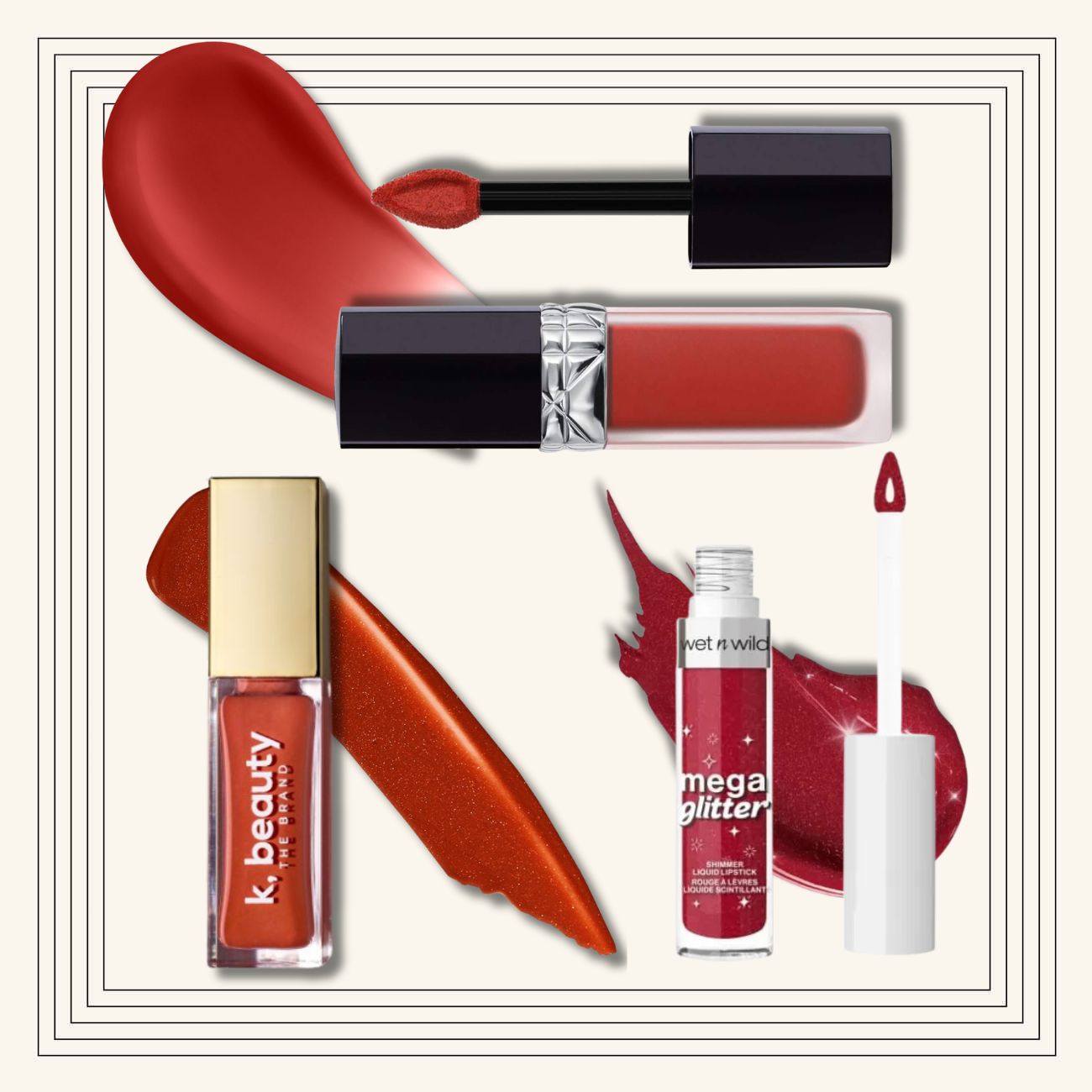 glitter lipstick