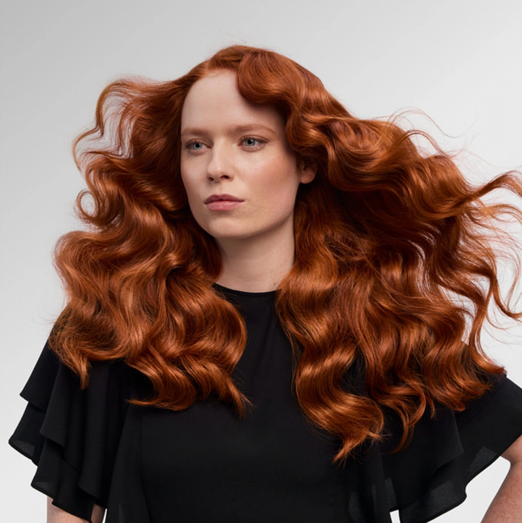 instagram dyson readhead long hair