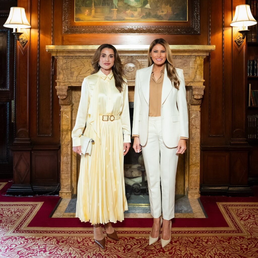 Melania Trump, βασίλισσα Rania: Ψήφισαν ευρωπαϊκή μόδα στη συνάντησή τους