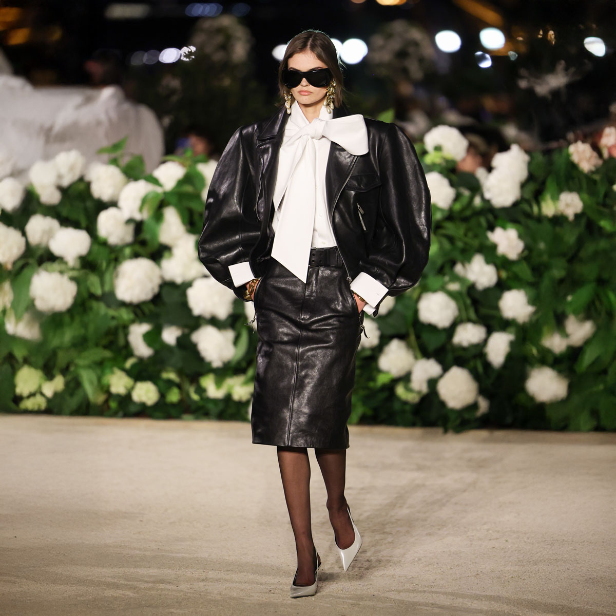 Saint Laurent: Runway - Paris Fashion Week - Womenswear Spring/Summer 2026
