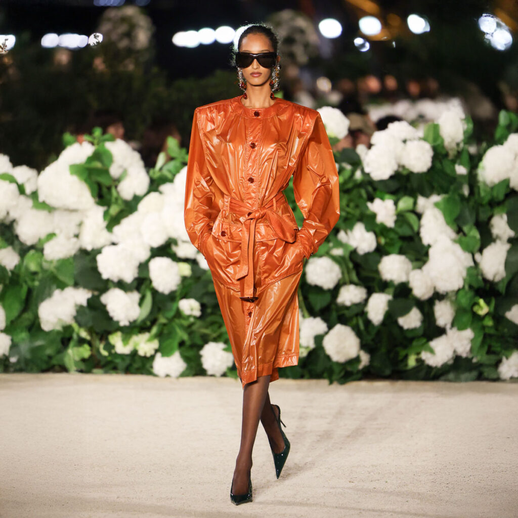 Saint Laurent: Runway - Paris Fashion Week - Womenswear Spring/Summer 2026