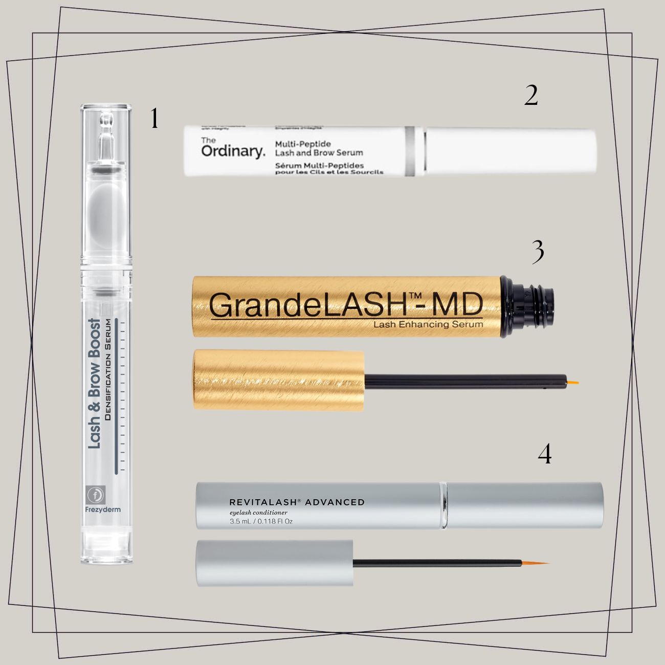 vlefarides frezyderm revitalash grandelash the ordinary