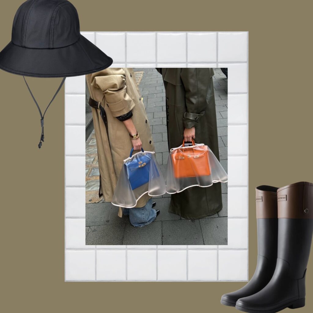 4 looks για να έχετε στιλ ακόμη και με βροχή