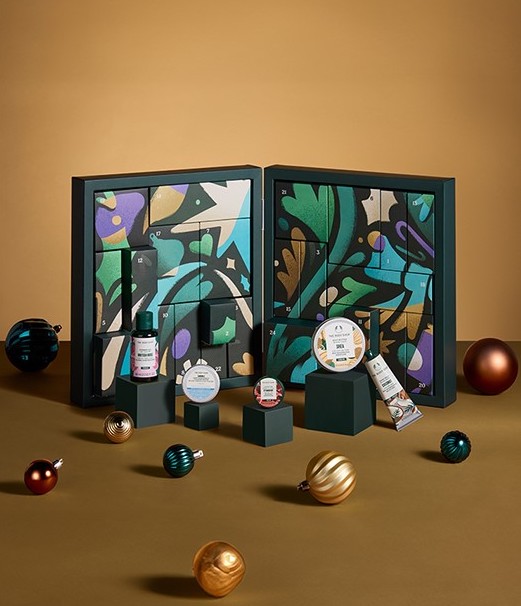 beauty advent calendar the body shop