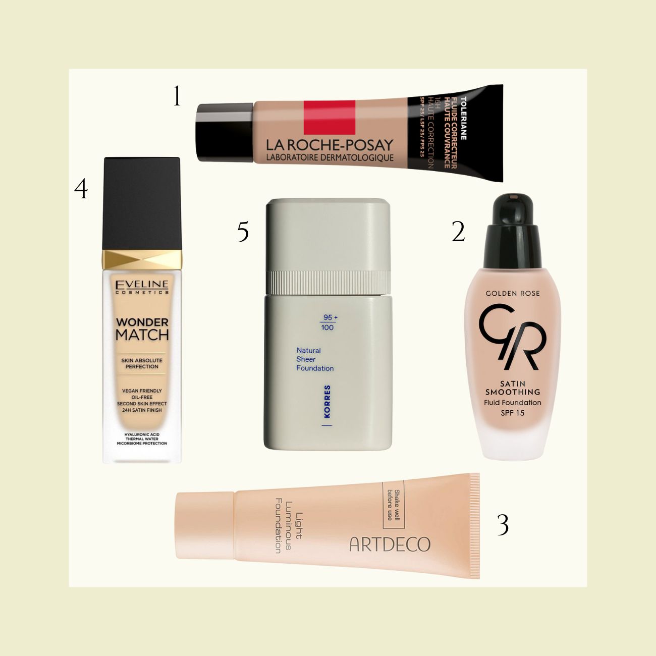 makeup-gia-orimi-epidermida la roche posay korres golden rose eveline artdeco