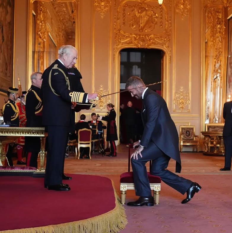 Κάτι παραπάνω από θρύλος του ποδοσφαίρου: Ο David Beckham ιππότης της φιλανθρωπίας