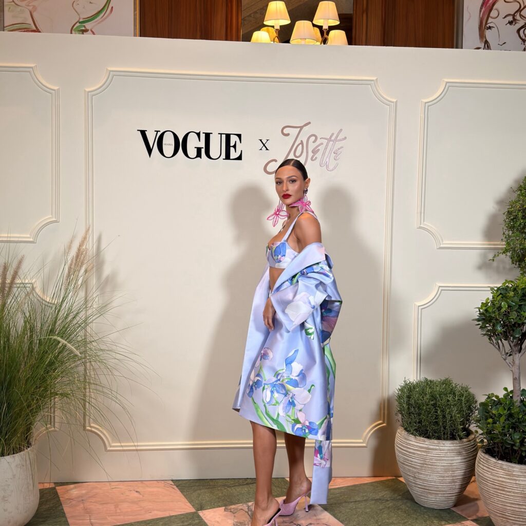 Ναυσικά Παναγιωτακοπούλου: Η μοναδική Ελληνίδα στο exclusive Vogue Arabia Party