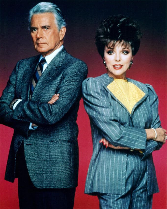 H JOAN COLLINS ΜΕ POWER DRESSING