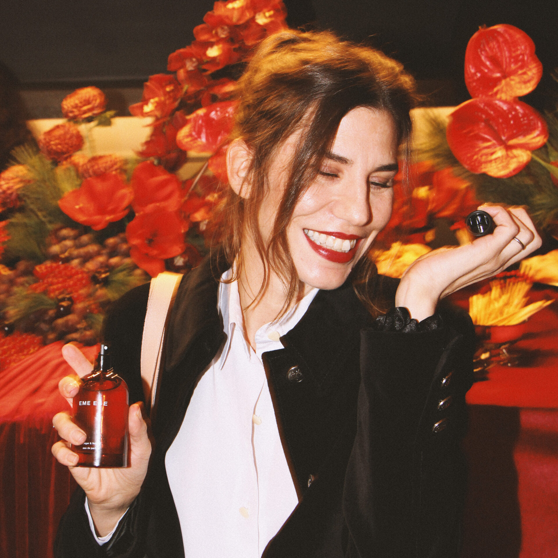 Eme Ese woman with perfume