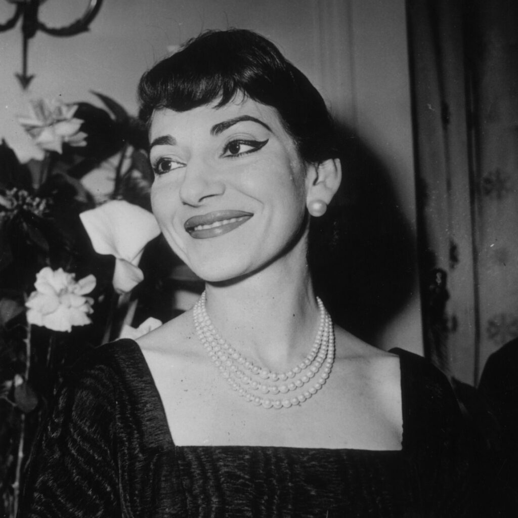 Eyeliner look maria callas 1
