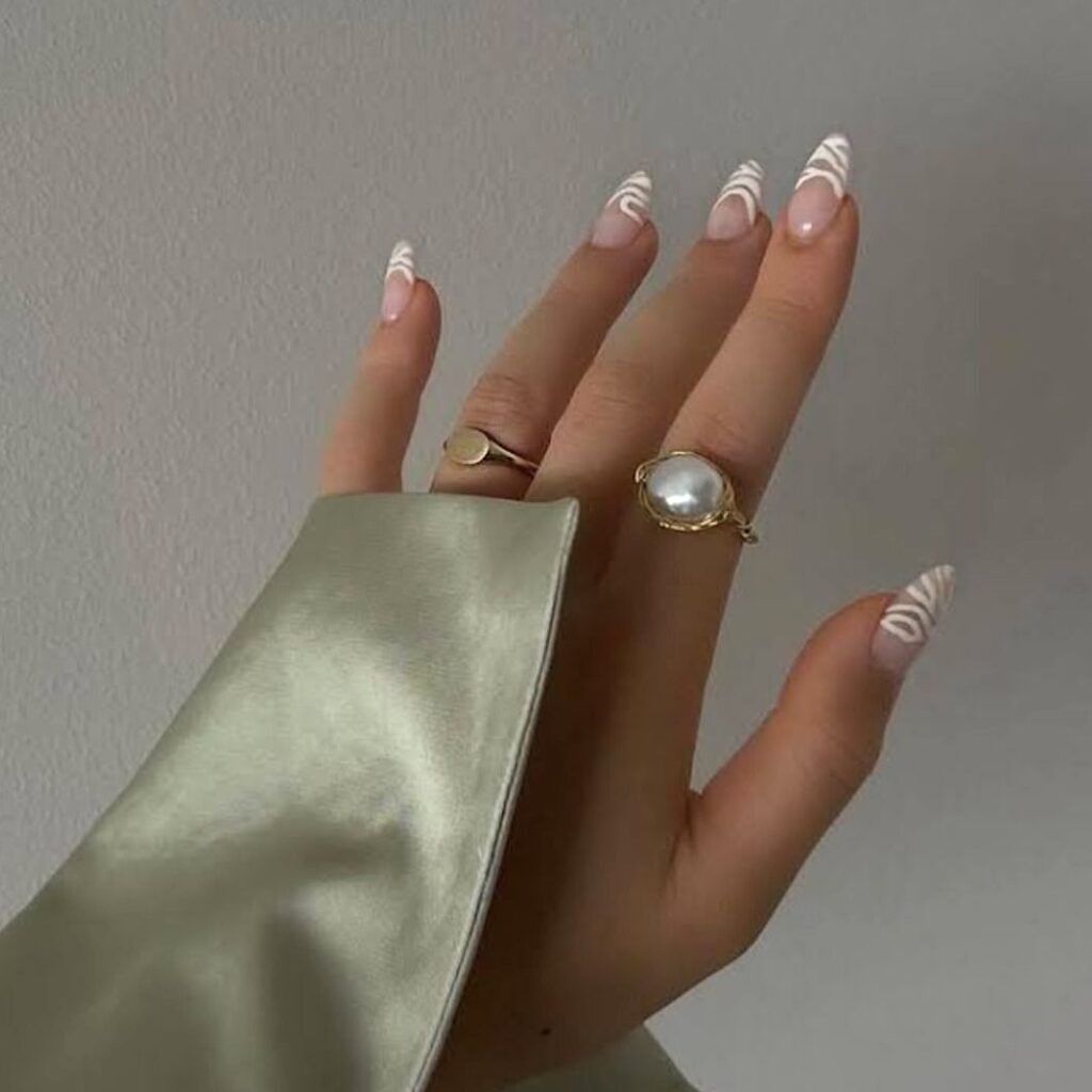 cloud dancer manicure 2