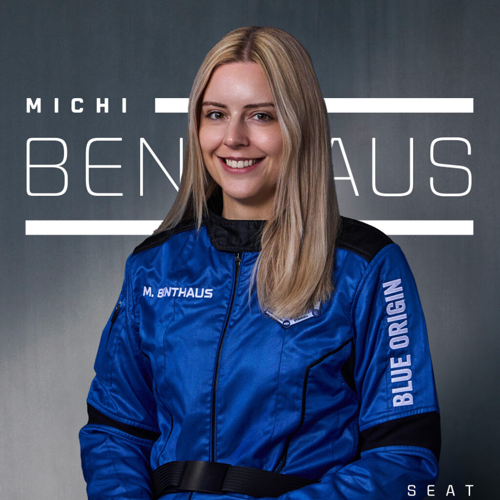 Michaela Benthaus: Για πρώτη φορά στο διάστημα γυναίκα με αναπηρικό αμαξίδιο