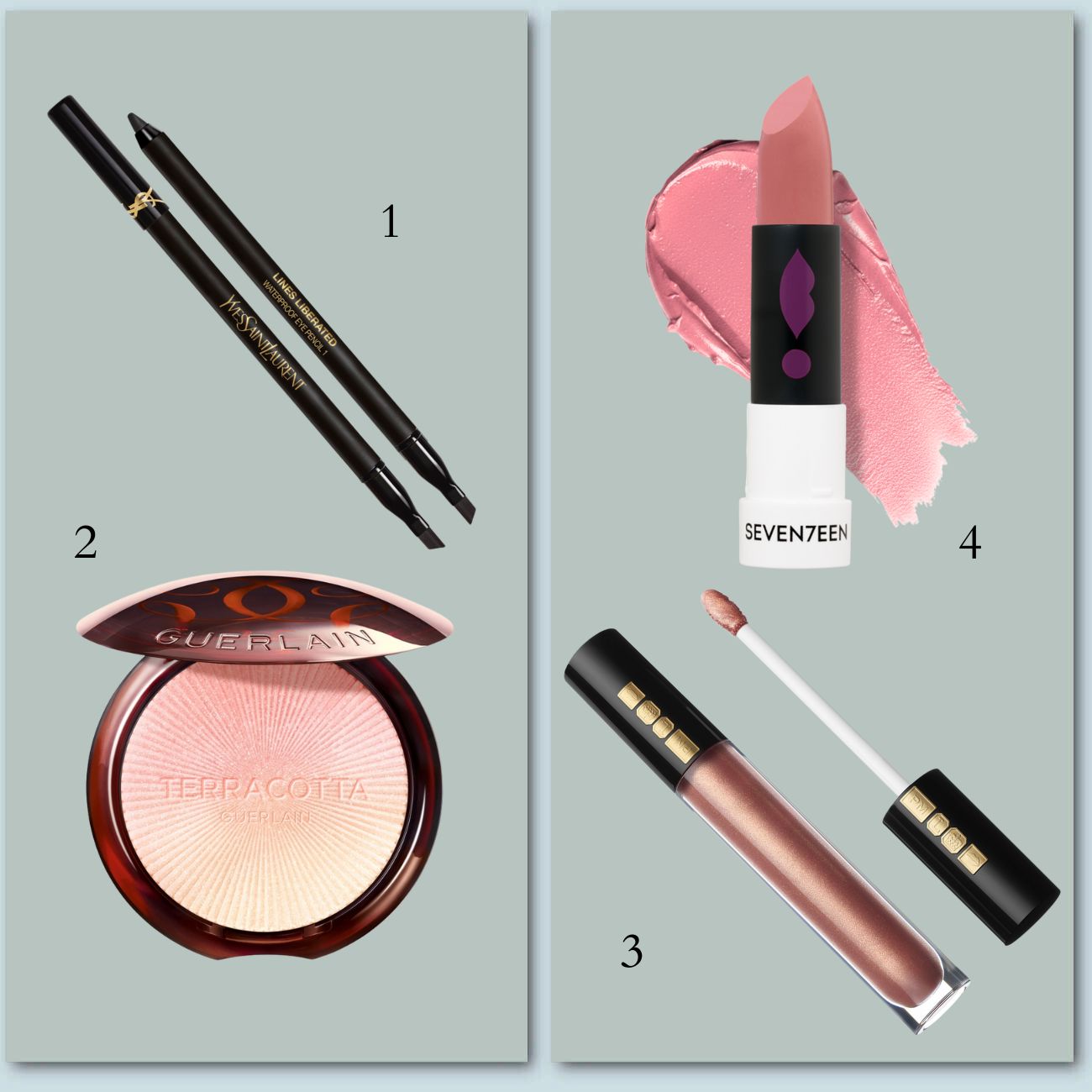 glam makeup guerlain ysl seventeen pat macgrath labs