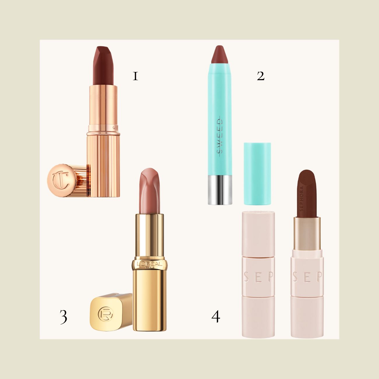 kafe kragion charlotte tilbury sweed sephora loreal paris