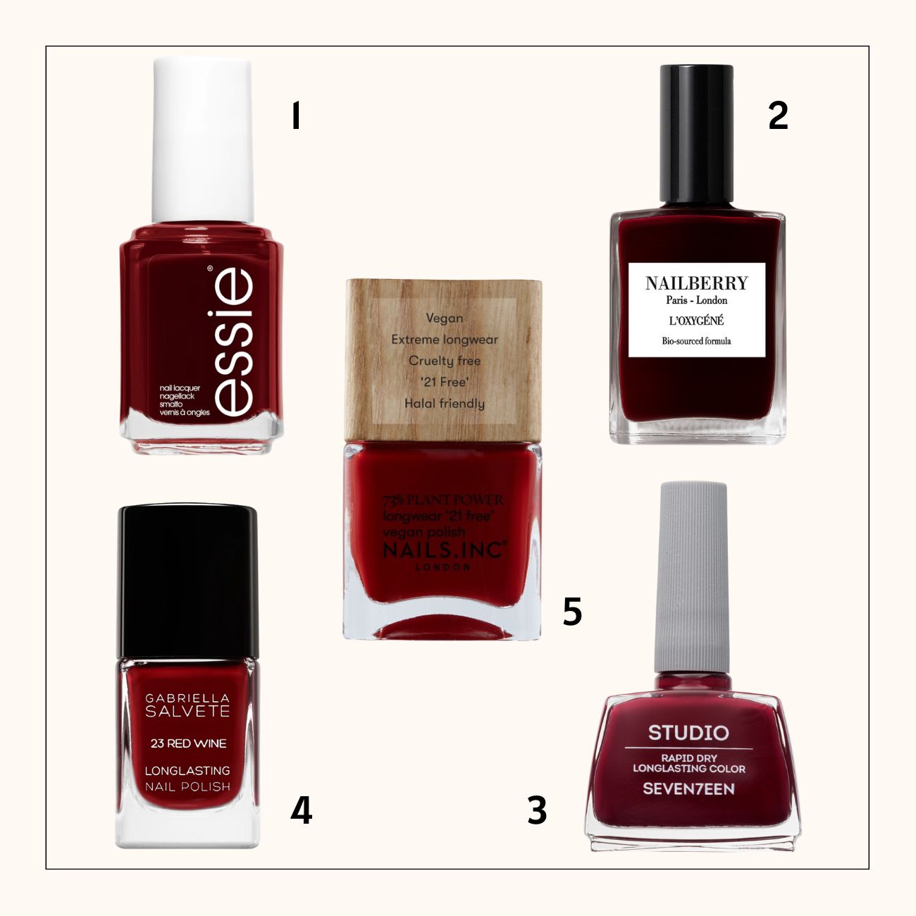 mpornto nyxia essie nails inc seventeen gabriella salvete nailberry