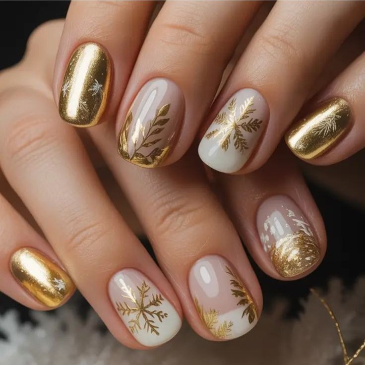 Τα πιο κομψά sparkle tips για τα νύχια της Πρωτοχρονιάς