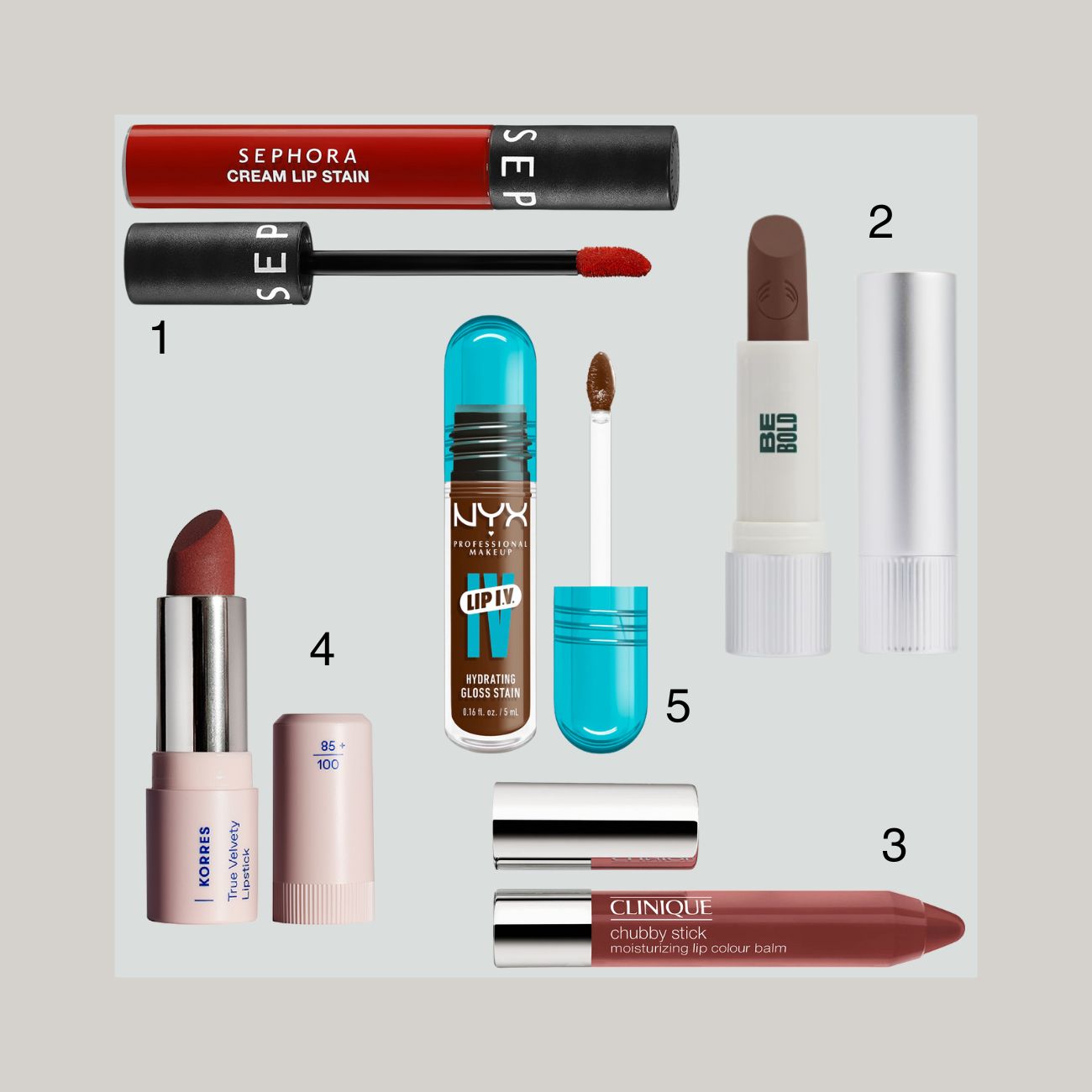 terakota kragion sephora the body shop nyx clinique korres