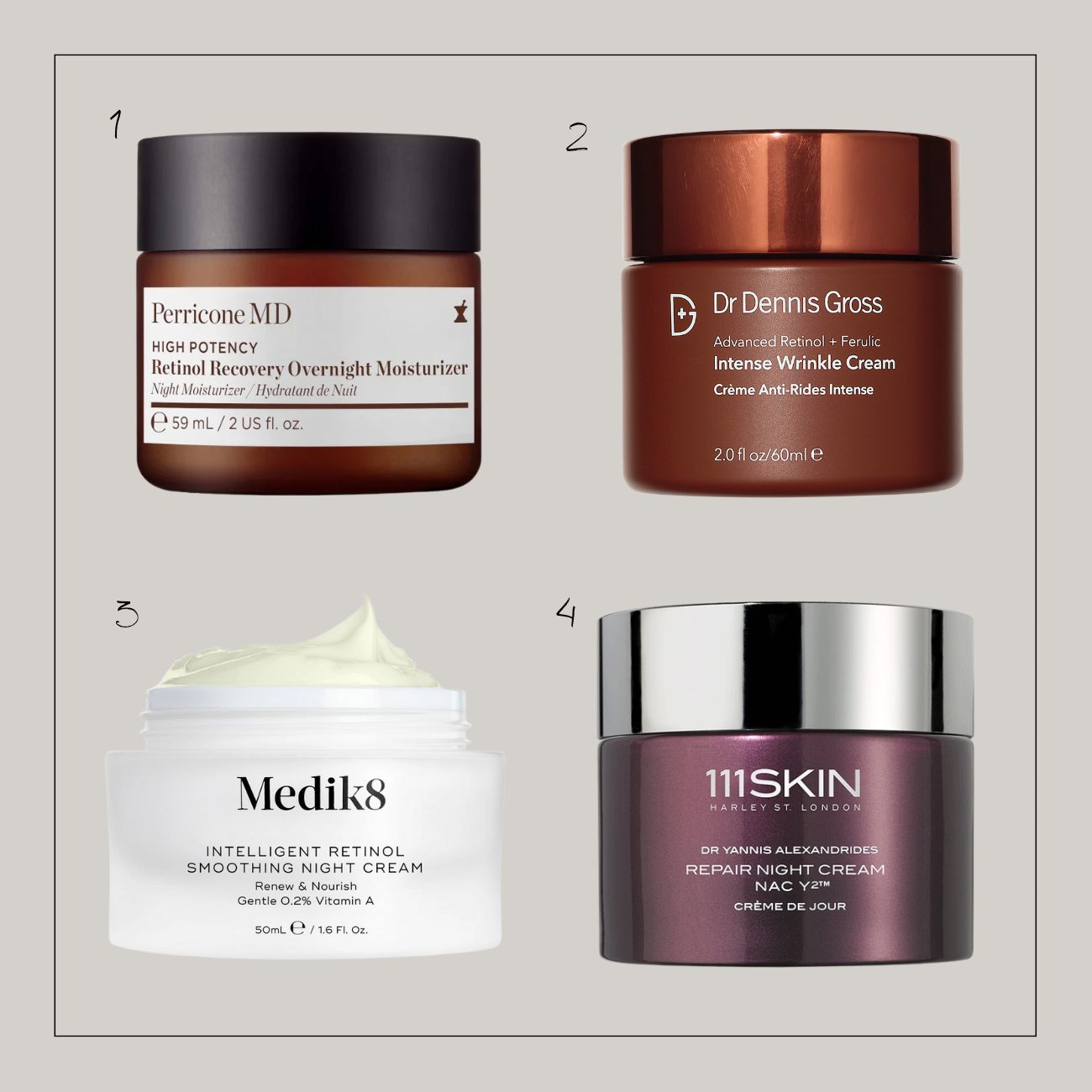 krema nyxtas me retinoli perricone md dr dennis gross medik8 111skin