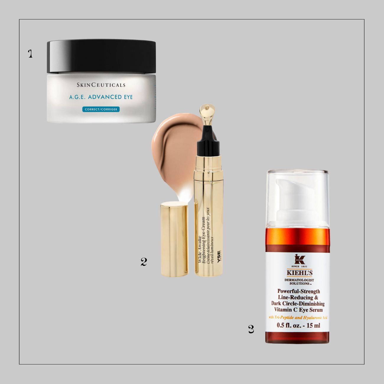 mavroi kykloi skinceuticals yse kiehls