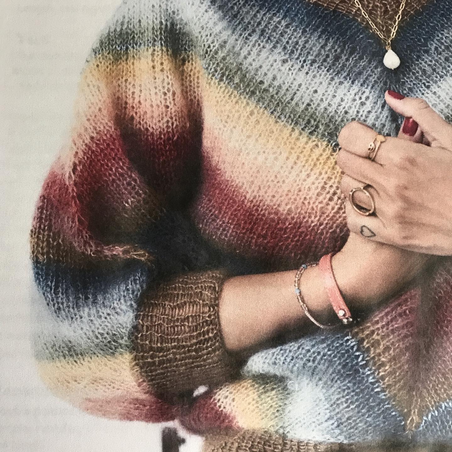 mohair sweater nails bureau_vossen