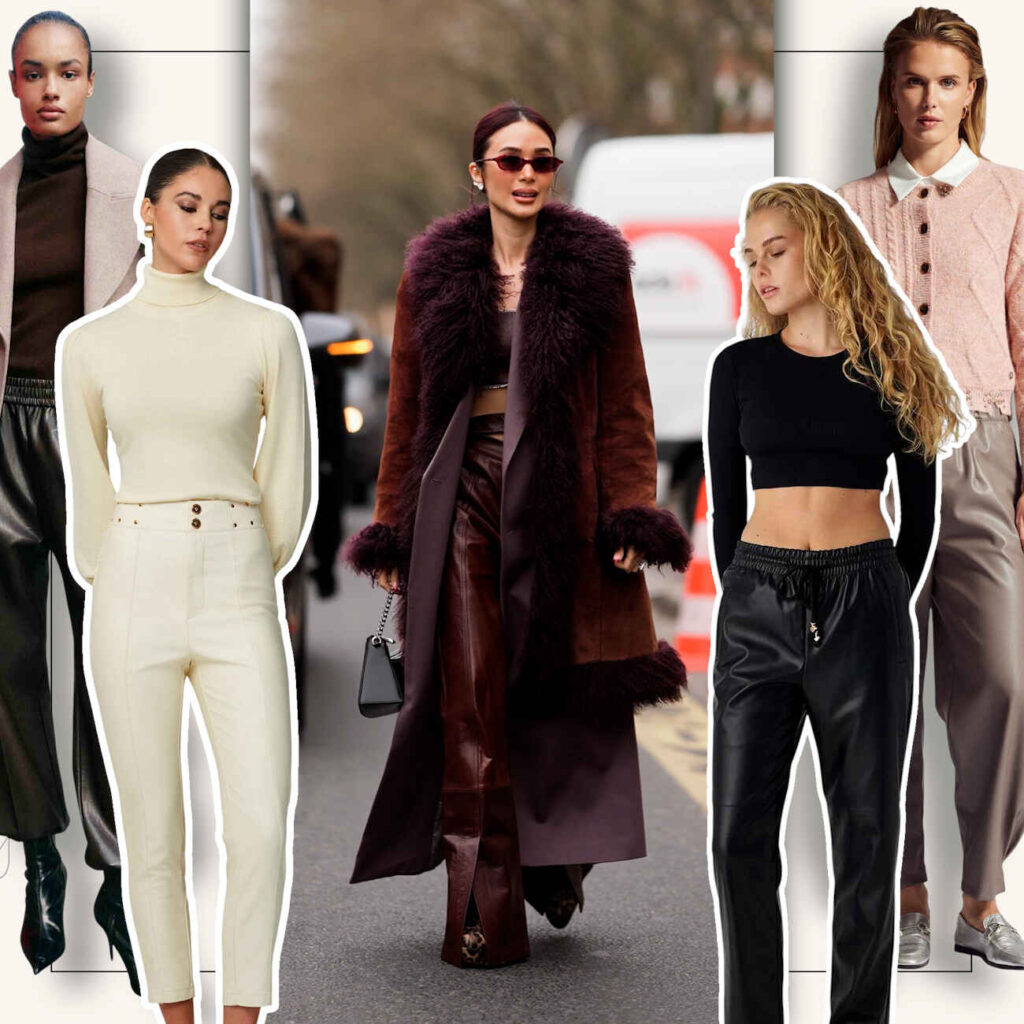 Το δυναμικό comeback του δερμάτινου παντελονιού