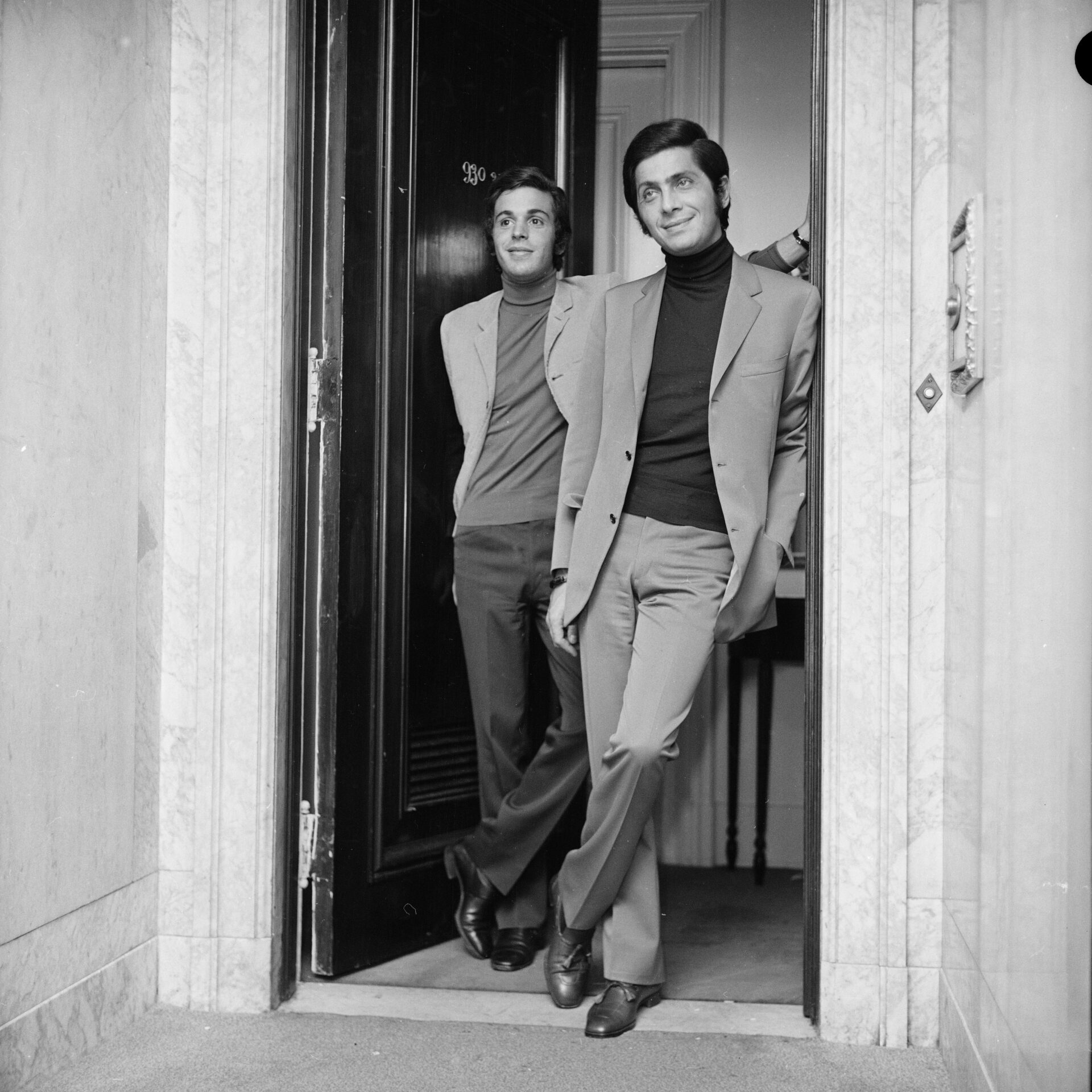 Valentino and Giancarlo Giammetti, New York