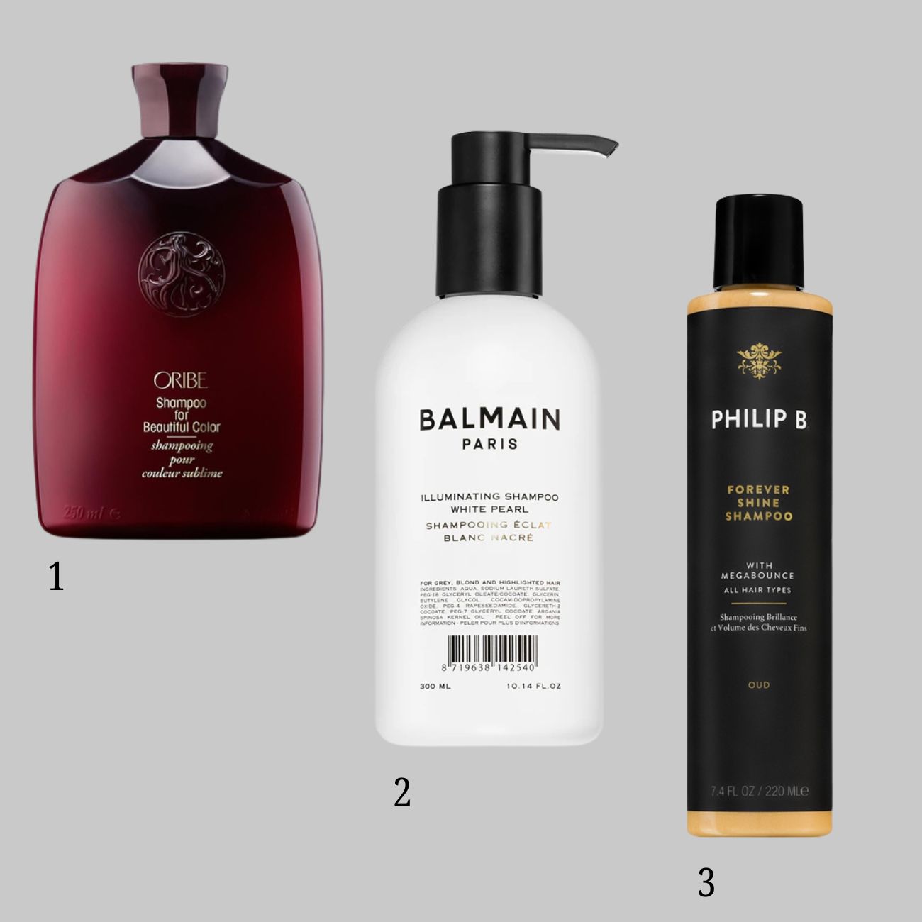 vammena mallia oribe philip B balmain hair