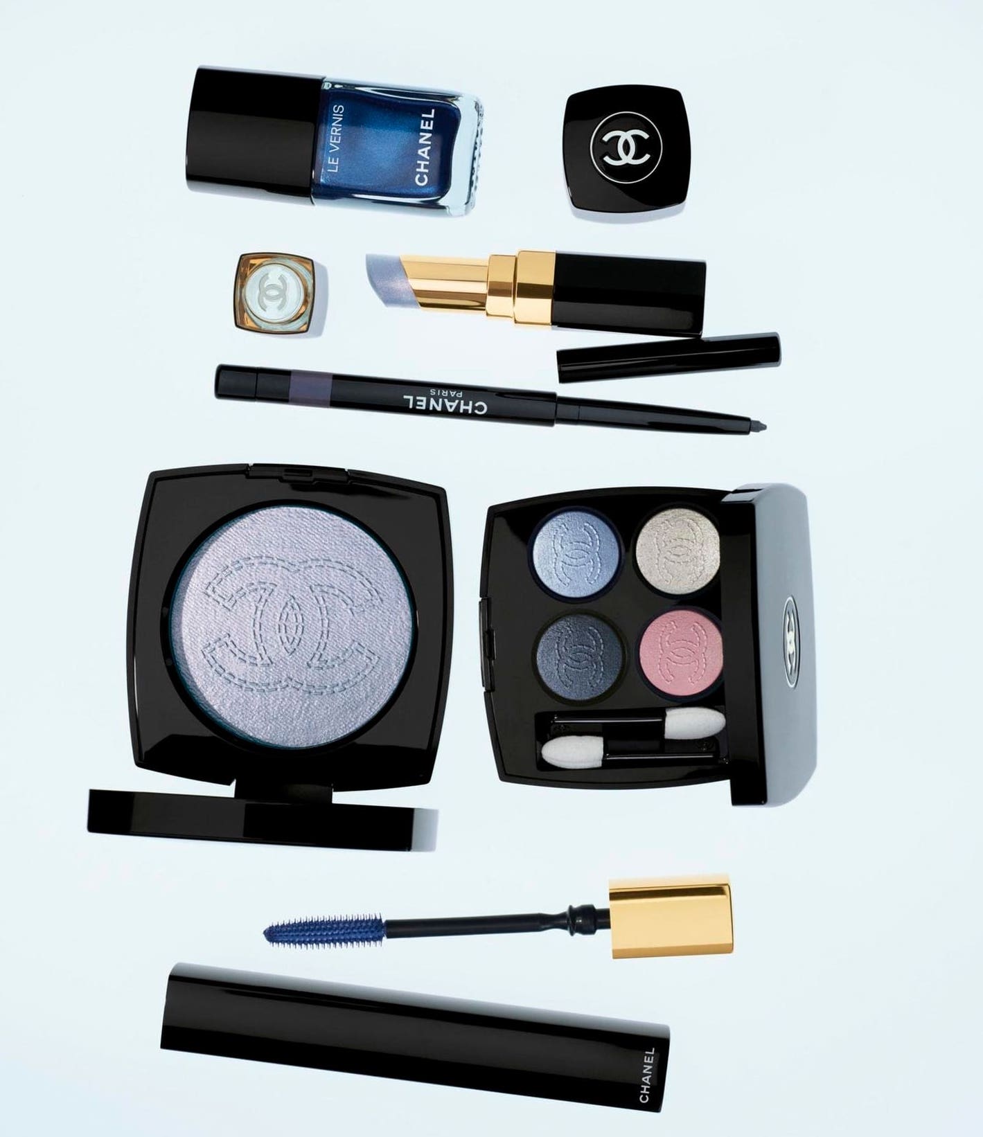 chanel denim makeup collection