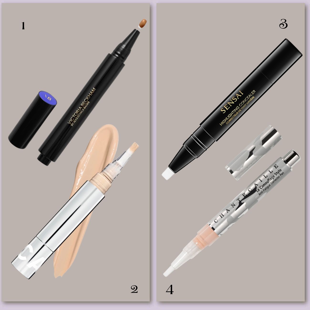 concealer victoria beckham augustinus bader caia chantecaille sensai